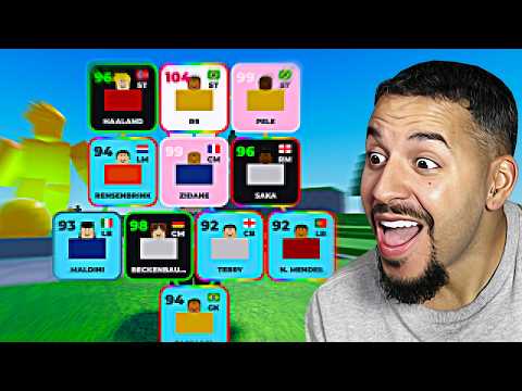 I Built the Best Team for the Roblox World Cup 🏆🔥