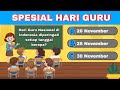 Kuis Spesial Hari Guru – Uji Pengetahuan Kamu Tentang Dunia Pendidikan