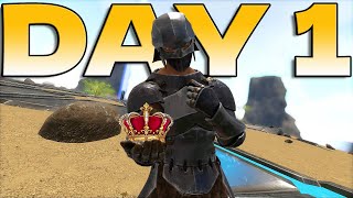 How A Noob Dominates The Most Populated Cluster! - Ark PvP