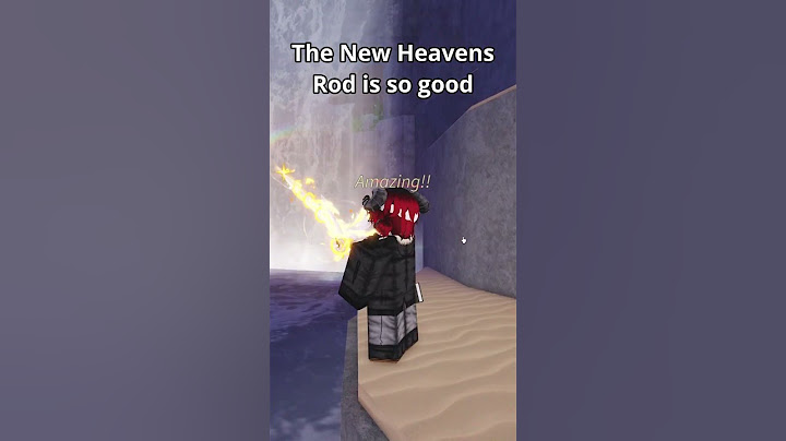 Heavenly Rod IS SO OVERPOWERED😭 #roblox #robloxfisch #fisch