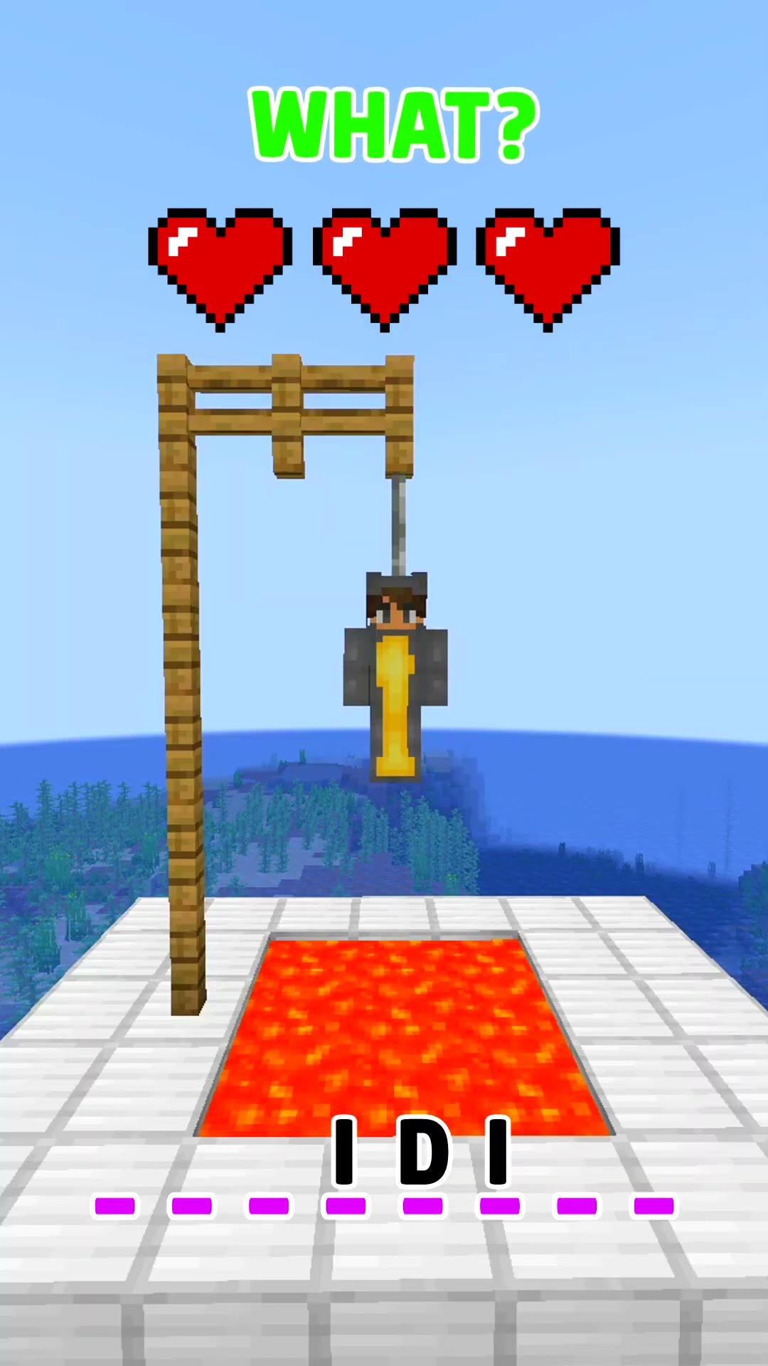 Minecraft Hangman vs Slogo!