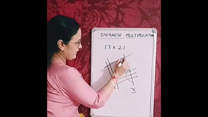 JAPANESE MULTIPLICATION#shorts viral @MATHSMAGICSHOW