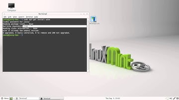 install windows programs in Linux Mint 15