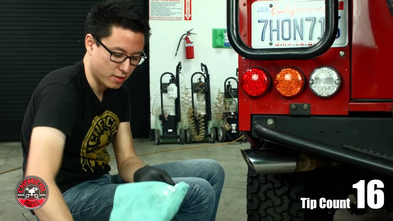 How To Clean And Polish Exhaust Tips Chemical Guys Heavy Metal Polish