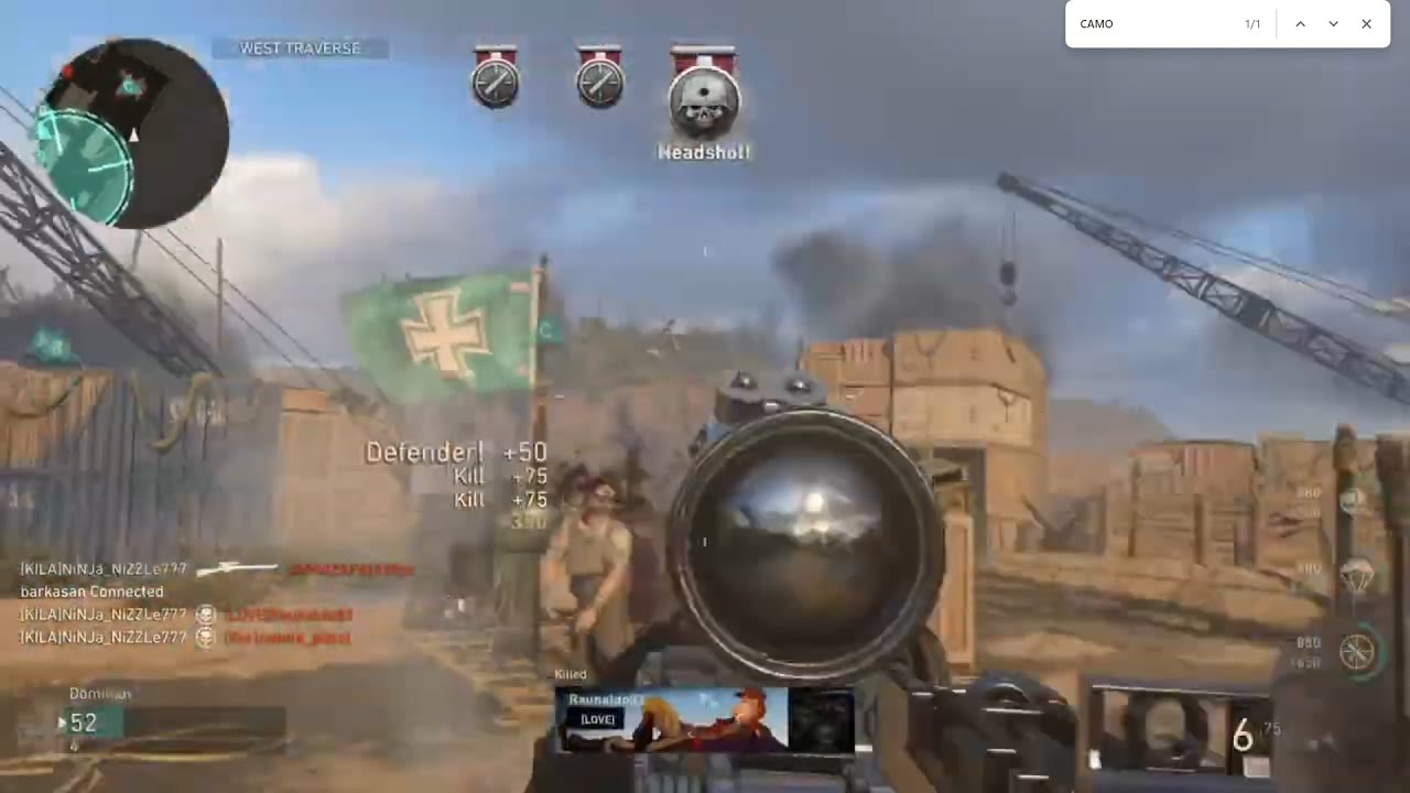 Call of Duty®: WWII - Lee Enfield Sniper Rifle 100% Complete - YouTube