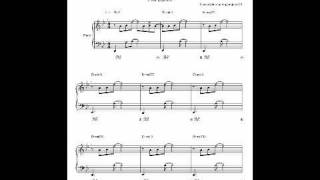 Video thumbnail of "Calling You Get Here Patti Lupone Piano sheet music"
