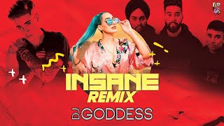 Insane x Peaches Remix - DJ Goddess | AP Dhillon | Justin Beiber | Shinda Kahlon | Gurinder Gill