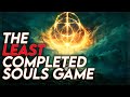 Elden Ring is the least completed souls game?