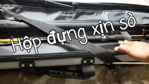 Review hộp đựng cần câu bằng nhựa carbon