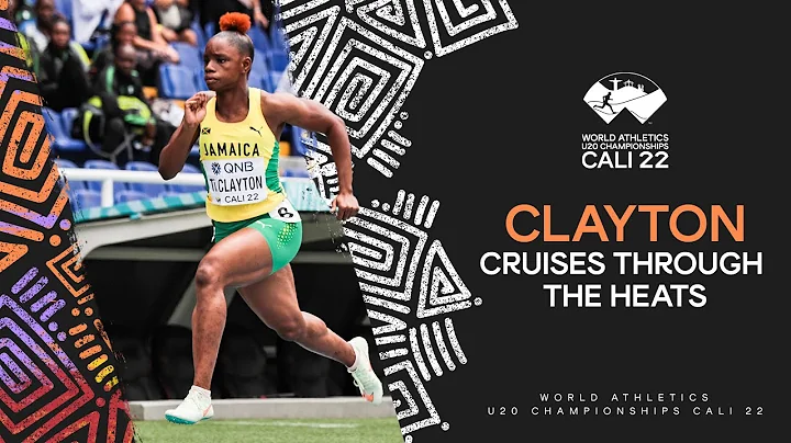 Tina Clayton wins 100m heat in 11.38 | World Athletics U20 Championships Cali 2022