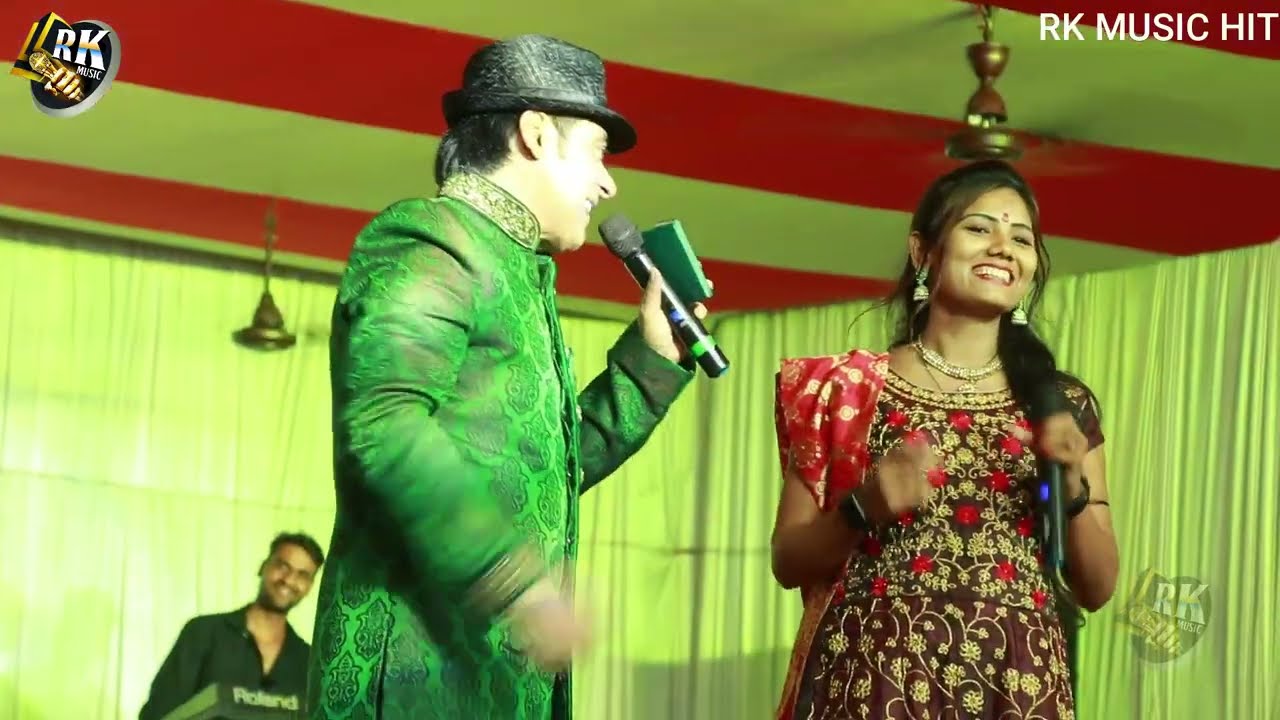 रेल पेल मुकाबला Sunil Chhaila Bihari और Usha Yadav स्टेज शो तोरा बोढ़नी मारो रे बोढ़नझट्टा Rk Music 