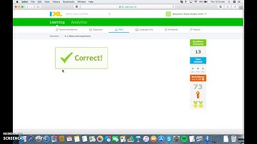 Screen share of IXL A1 Geometry