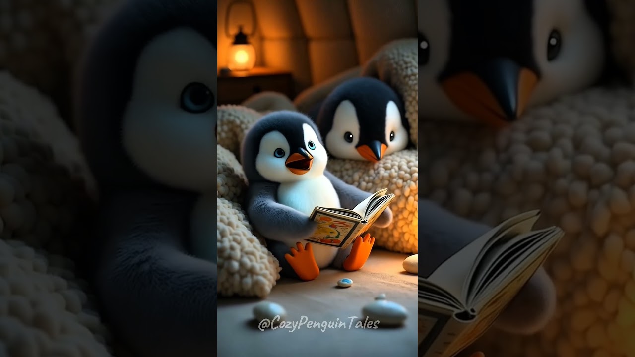 Mumble Takes Care of His Sick Mom – A Tiny Penguin’s Gentle Love🐧🐧