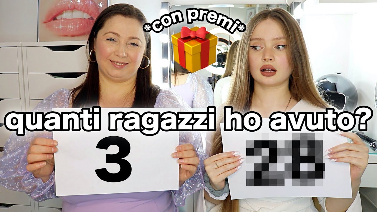 MIA MAMMA MI CONOSCE COME CREDE? *CON PREMI* 😳