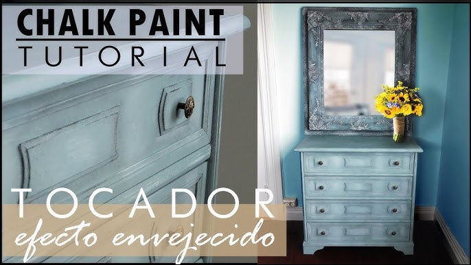 CÓMO PINTAR MUEBLES CON PINTURA A LA TIZA y cómo hacer degradados