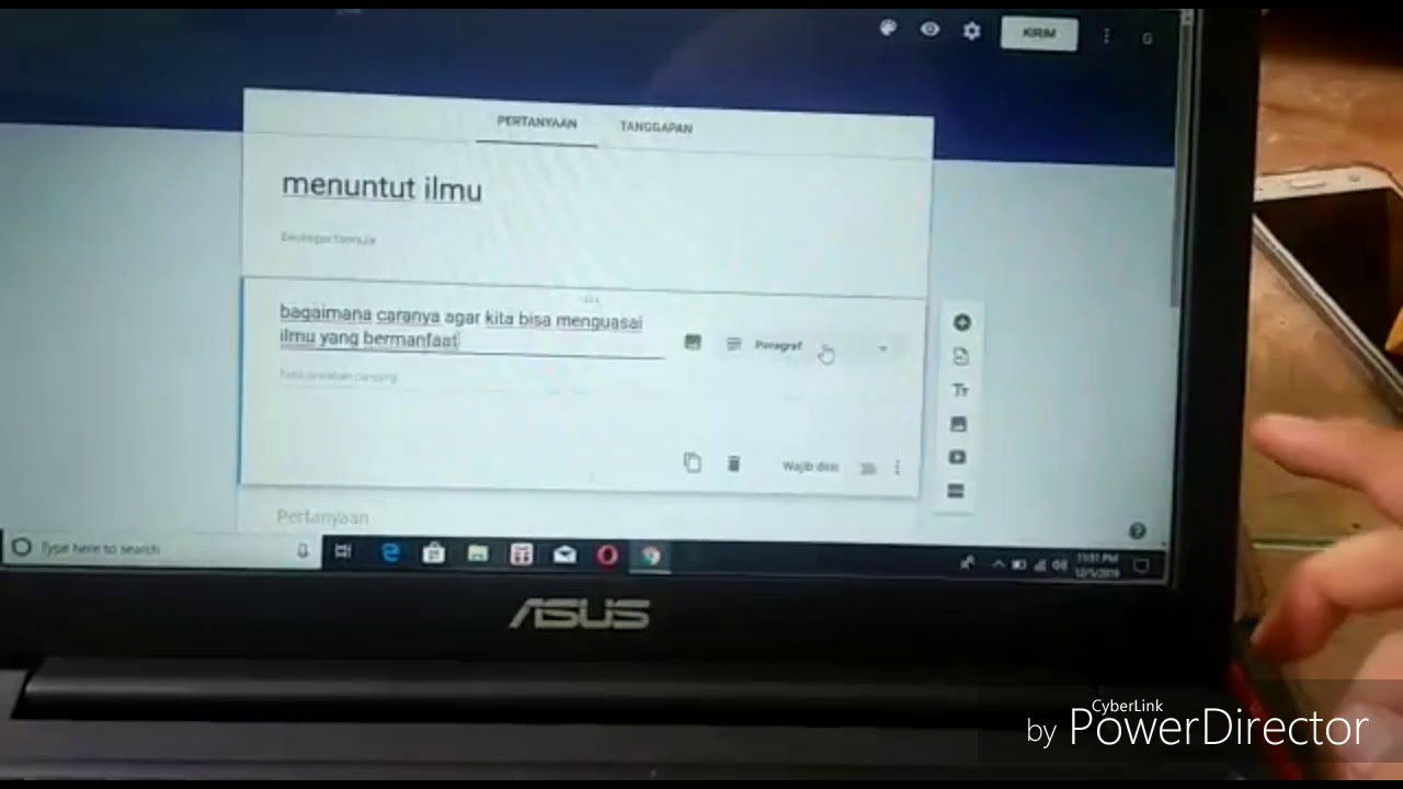 Tutorial cara pembuatan google form - YouTube