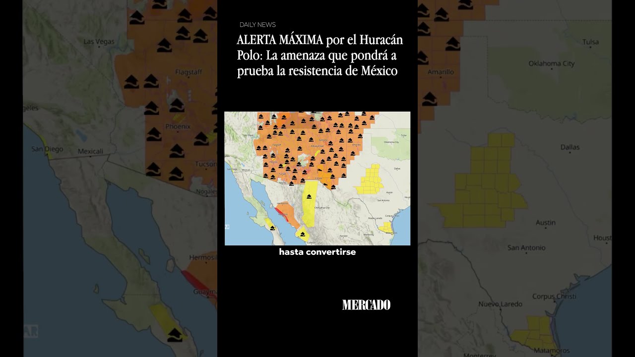ALERTA MÁXIMA por el Huracán Polo: La amenaza que pondrá a prueba la resistencia de México