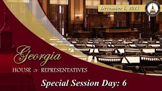 House Special Session 2023 Day 6