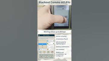 Blackout Comms GO Kits: Encrypted Local Messaging & Location. Anytime Anywhere - No Grid, No Phone