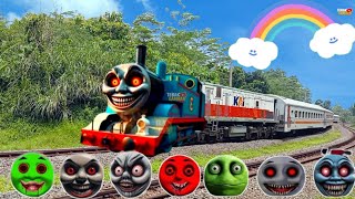 ayoo kita tebak gambar kereta api Thomas exe yuk cari gambar kepala yg hilang teman letsgo