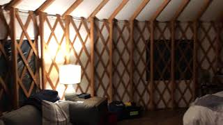 Rain on the Yurt