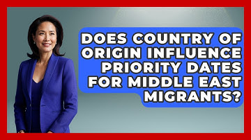 Does Country of Origin Influence Priority Dates for Middle East Migrants?