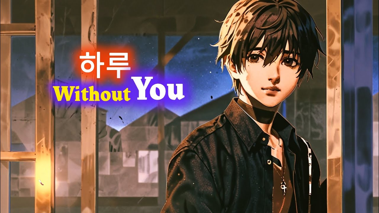 하루 Without You – Korean Sad Song | Full Slow + Bass Boost | Anime Edit Song 