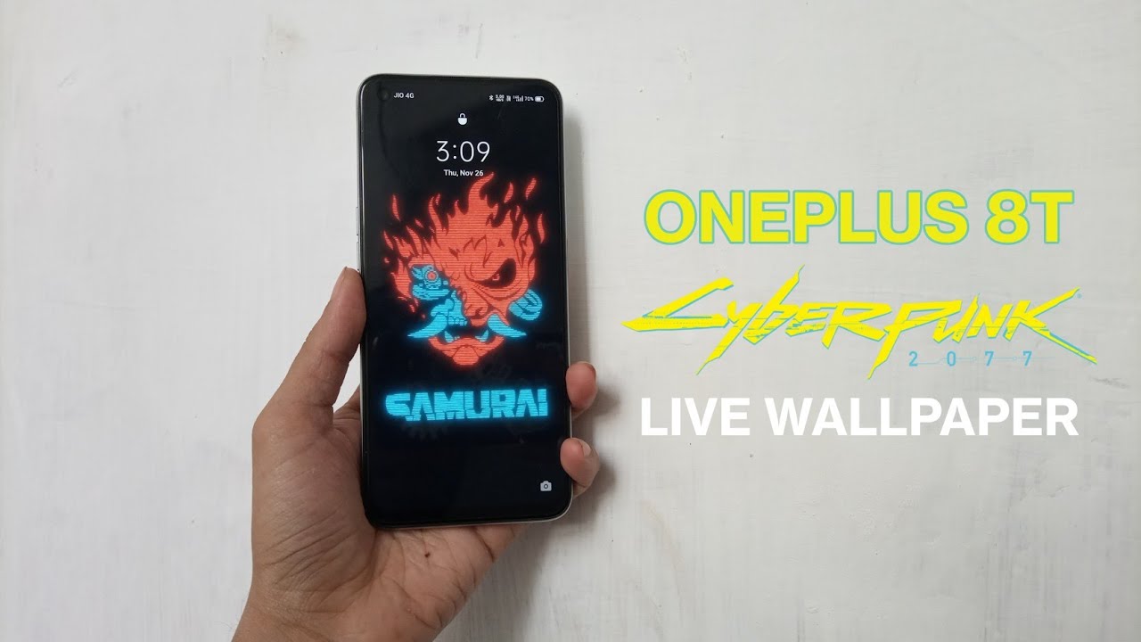 How To Apply OnePlus 8T Cyberpunk 2077 Live Wallpapers On Any Device?