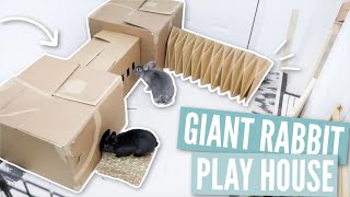 DIY Giant Rabbit Playhouse