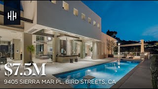 SOLD | A Gated Contemporary View Estate located in The Bird Streets | 9405 Sierra Mar Pl