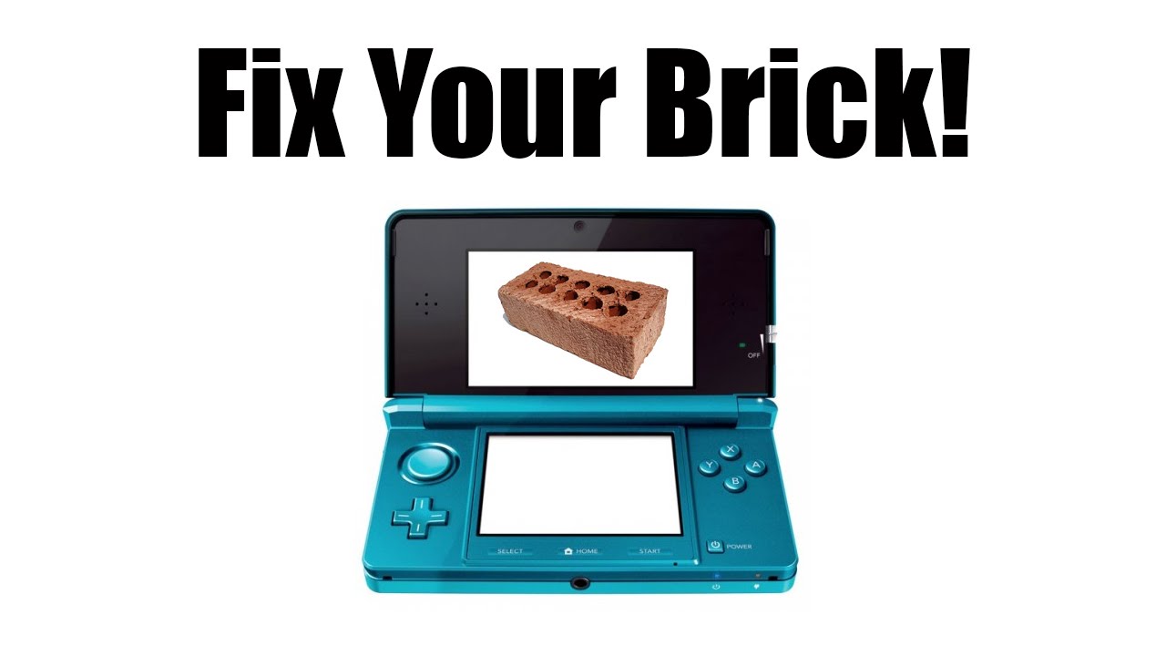 How To Repair A Soft Bricked 3Ds Using Recovery Mode