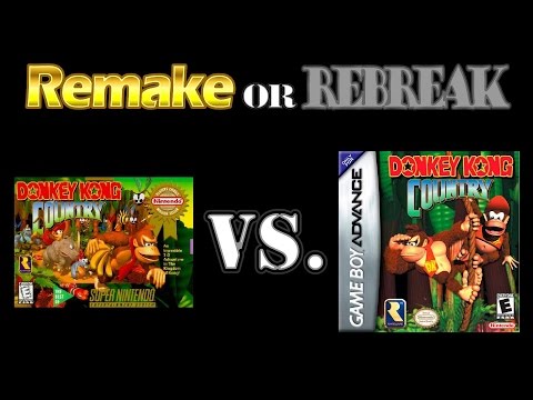 ROR: Donkey Kong Country (SNES Vs. GBA)