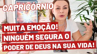 CAPRICÓRNIO♑️ DEUS ESTÁ AGINDO NA SUA VIDA! NINGUÉM SEGURA ESSE PODER!