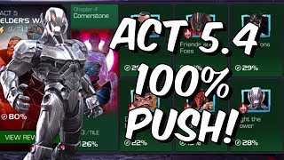 Act 5 Chapter 4 100% Push - Stream #2 - Marvel Contest Of Champions - Marvel Contest Of Champions