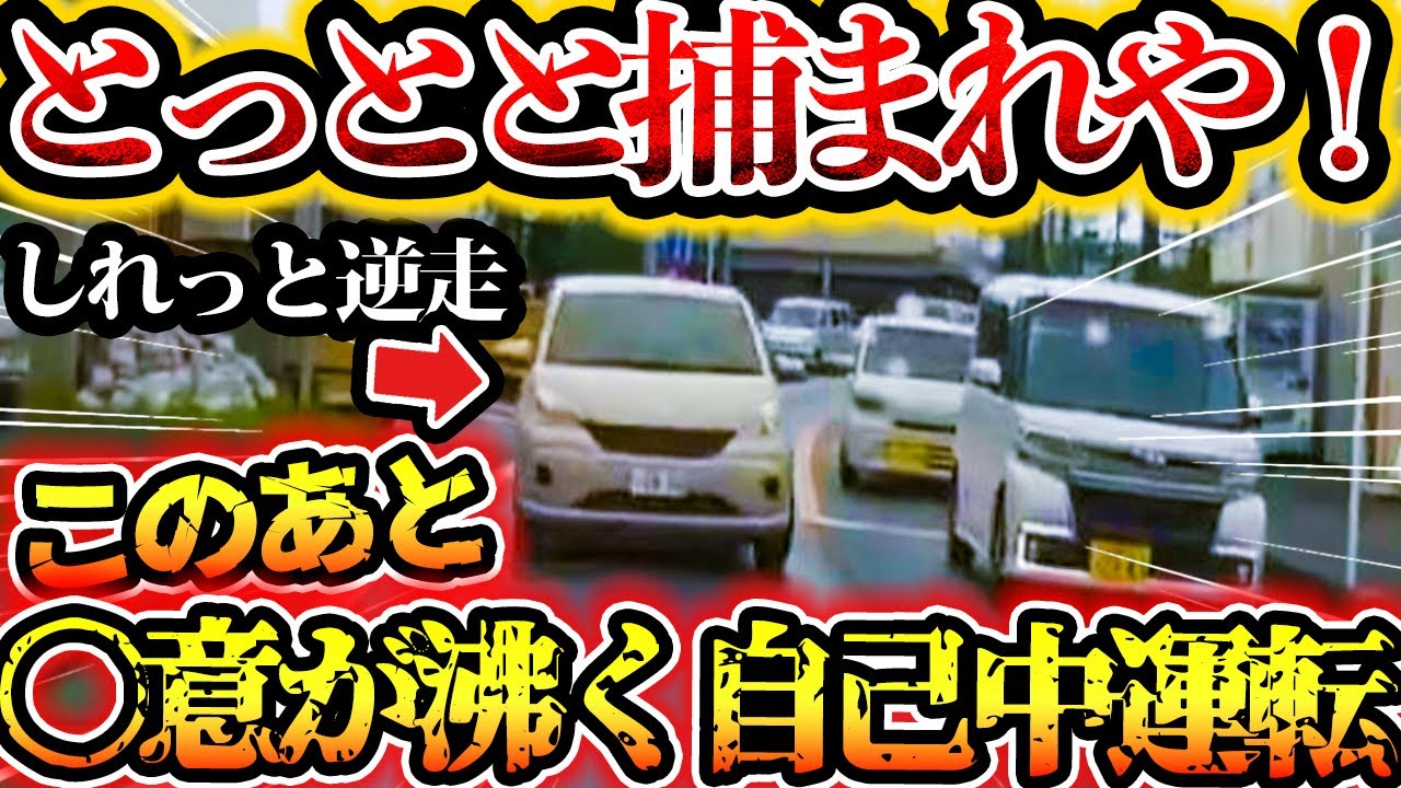【ドラレコ】とっとと捕まれや！このあと〇意が沸く自己中運転　危険追い越し　イエローカットバイク【交通安全啓発・危険予知トレーニング】