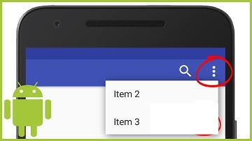 creating an option  menu