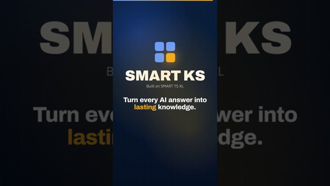 SMART KS: stop losing AI answers