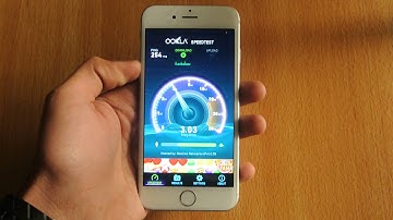 iPhone 6 iOS 8.1.2 Internet Speed Test HD