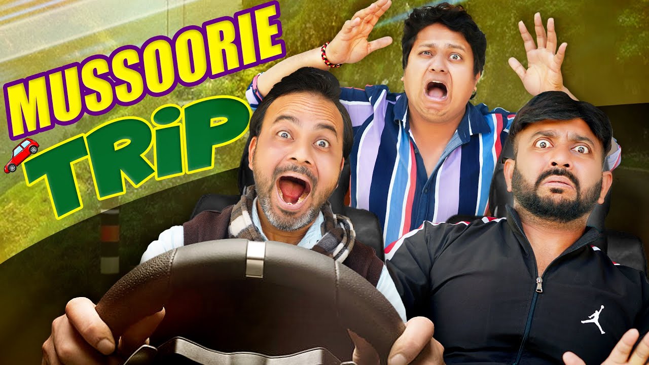 Mussoorie Ki Trip || मसूरी की ट्रिप || Nazarbattu भारत  #youtube #trip #comedy #funny