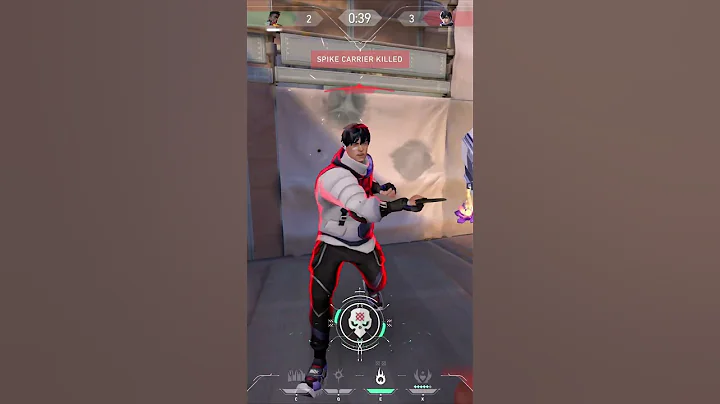 They tried to Knife me in Valorant and this happened ! #gaming #valorant #funnyvalorant #funnyvideo