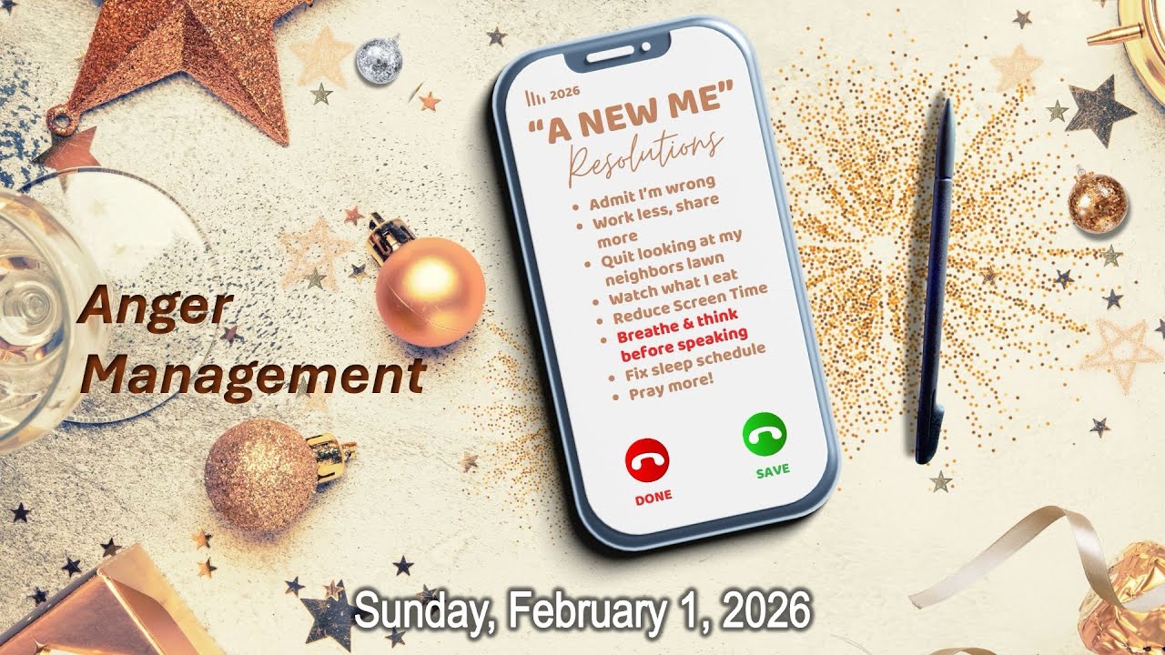 Anger Management, Jesus' Style