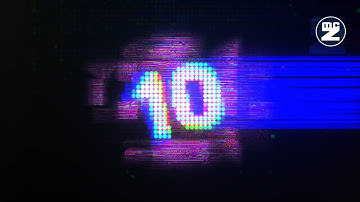 ⏳ 10 seconds #Countdown #Futuristic #Digital #Glitch - ⏱ #Timer 10 seconds - 10 秒倒數