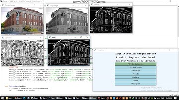 Edge Detection and Histogram Equalization Programming