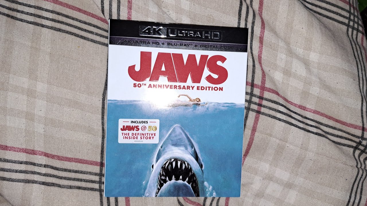 2025 4K Ultra HD Blu-ray Opening To "Jaws: 50th Anniversary Edition"