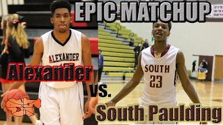 Epic Matchup Alexander Vs. South Paulding Battle For Regular Season Region Champs