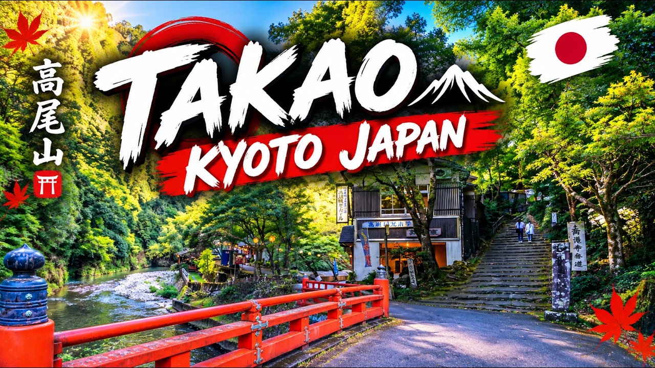 Visiting the Takao area, Kyoto, Japan | luong