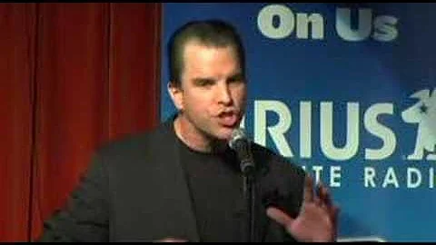 Actor Michael McGlone Performs at Comedy Covers