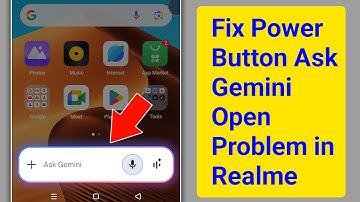 Fix Power Button Ask Gemini Open Problem in Realme || Turn Off Ask Gemini in Realme Phone