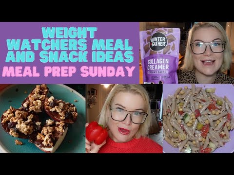 WW meal and snack ideas, Meal prepping 2024