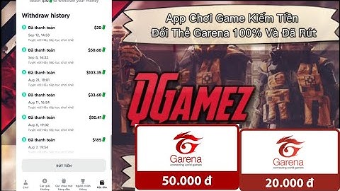 Hướng dẫn chơi game nhận thẻ garena